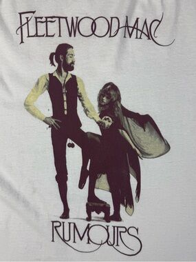 Fleetwood Mac T-Shirt Size XXL Folk Pop Rock n Roll Classic Band Tee Music Merch